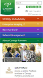 Mobile Screenshot of canopy-partners.com